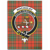 MacAulay Ancient Tartan Crest Area Rug